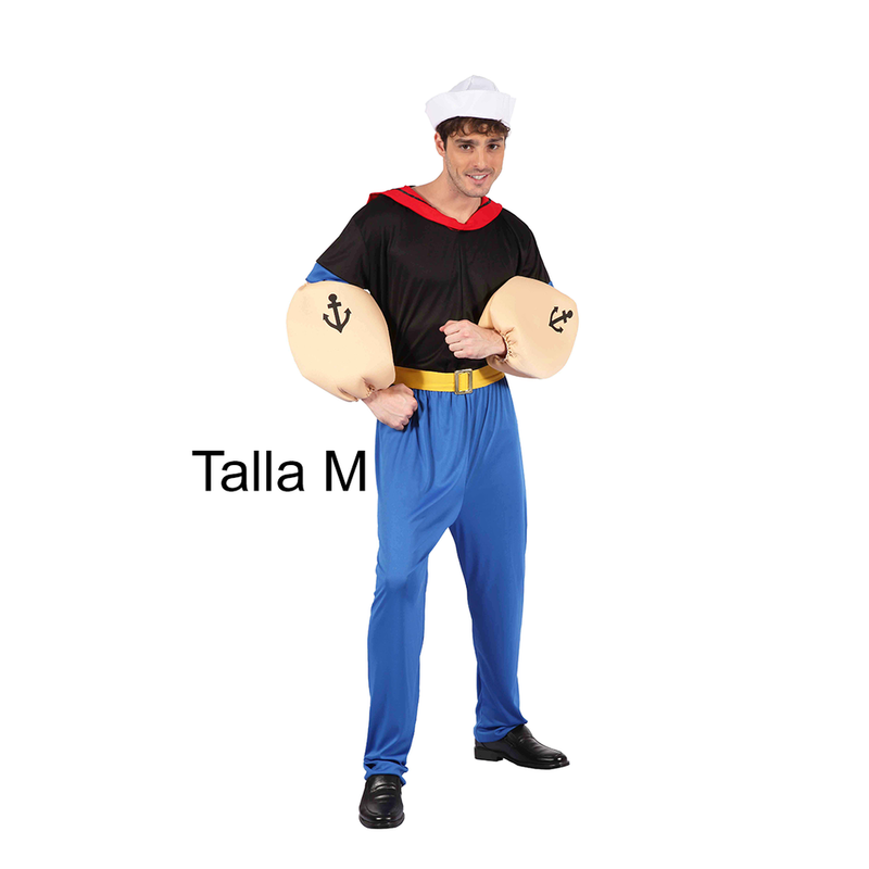 DISFRAZ MARINERO POPEYE ADULTO T M