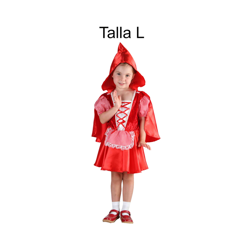 DISFRAZ CAPERUCITA ROJA BEBE T L