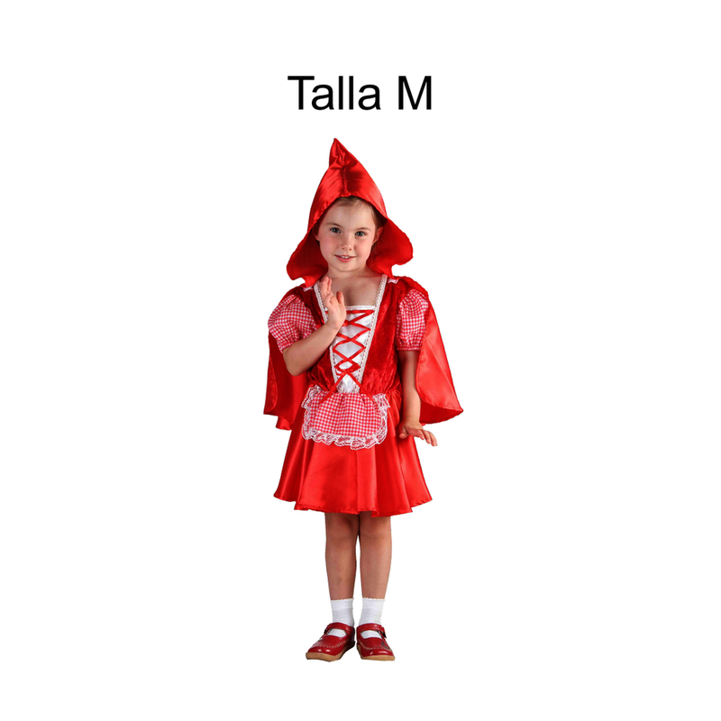 DISFRAZ CAPERUCITA ROJA BEBE T M
