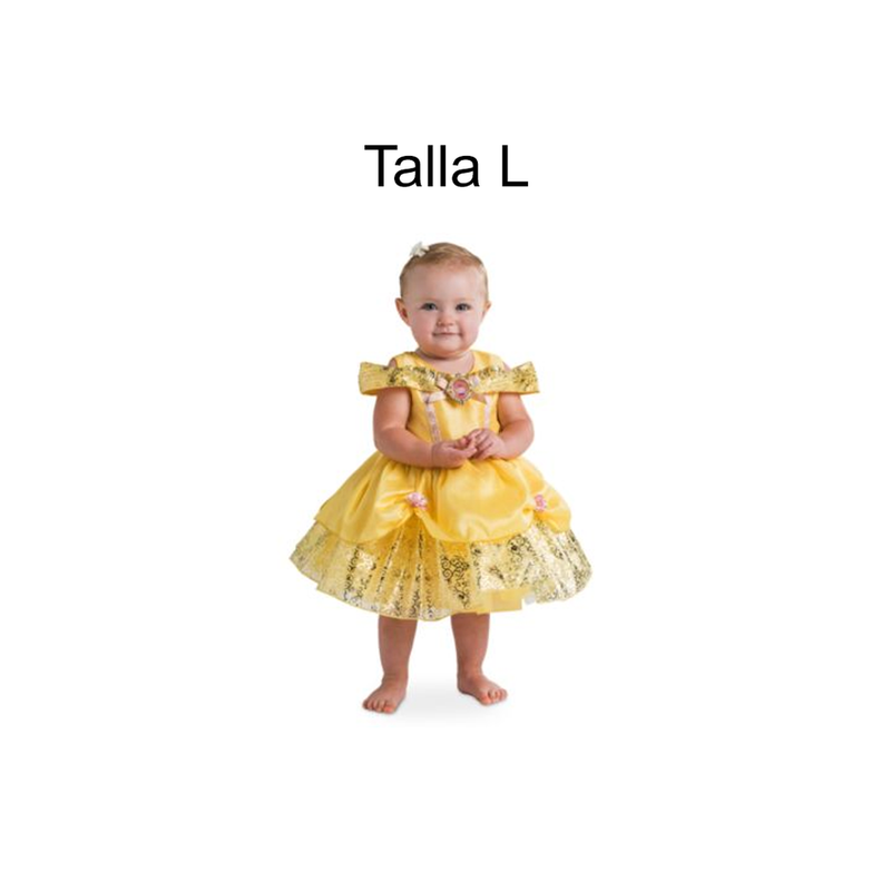 DISFRAZ PRINCESA LA BELLA BEBE T L