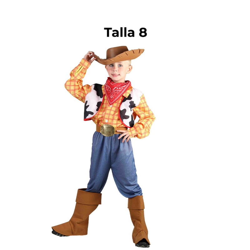 DISFRAZ VAQUERO NINO T 8