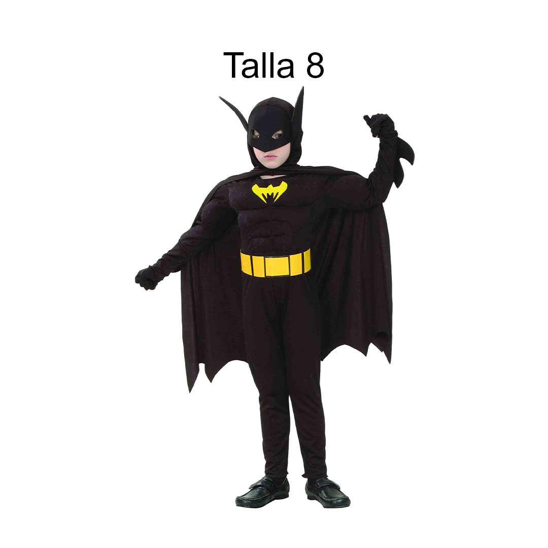 DISFRAZ BATMAN NINO T 8