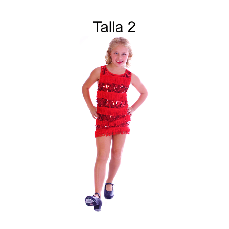 DISFRAZ NINA FLAPPER T 2