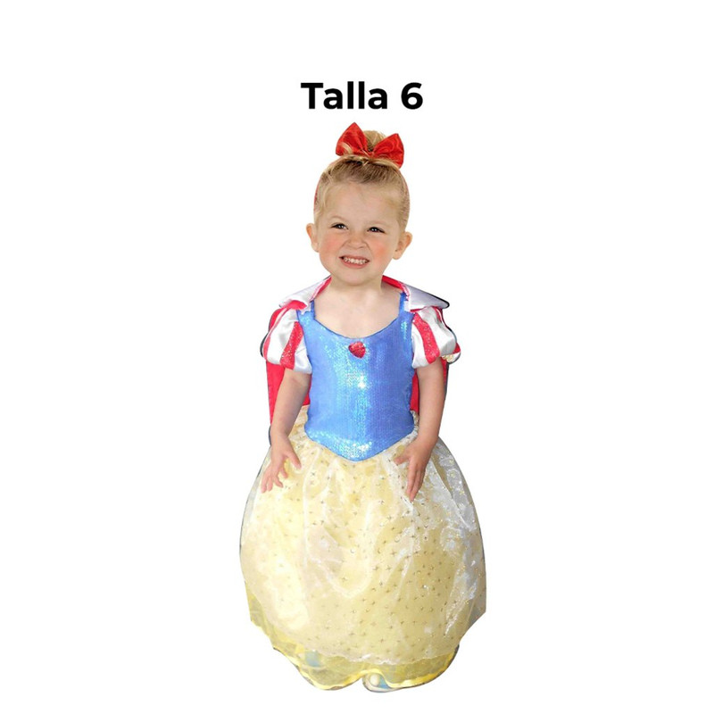 DISFRAZ REINA DE LAS NIEVES NINA T 6