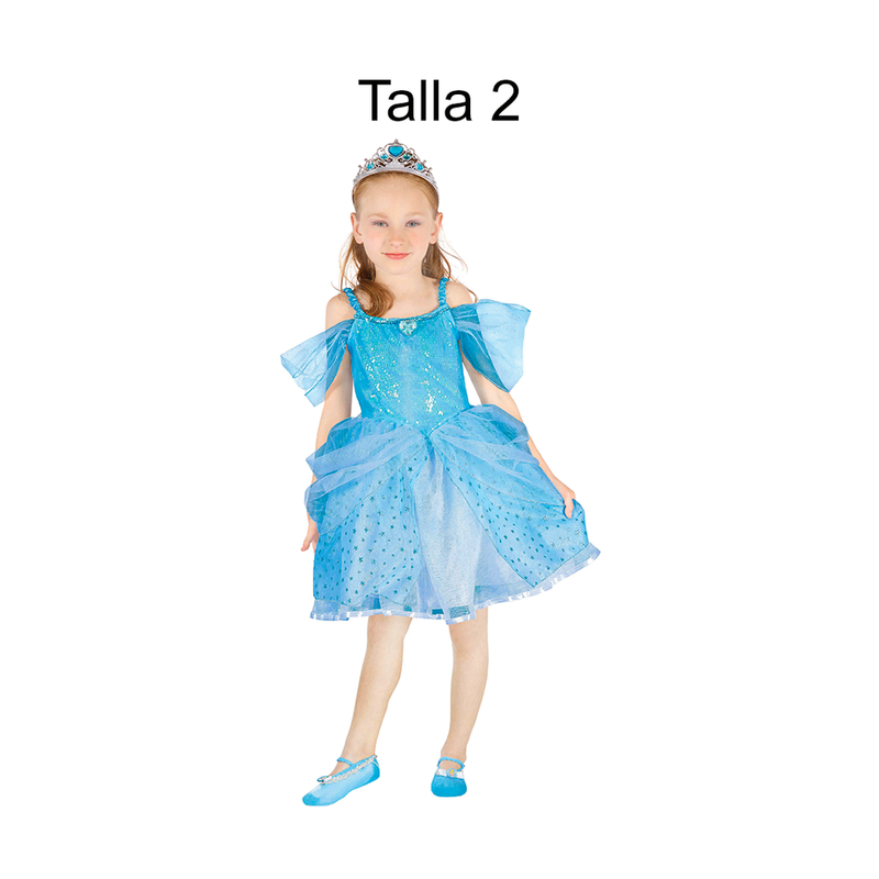 DISFRAZ CENICIENTA NINA T 2