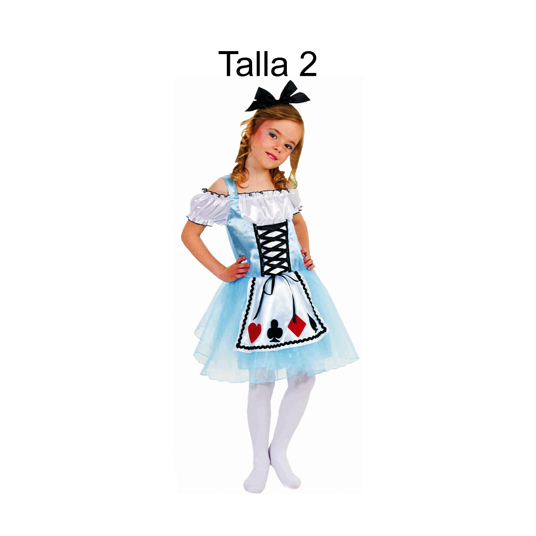 DISFRAZ ALICIA NINA T 2