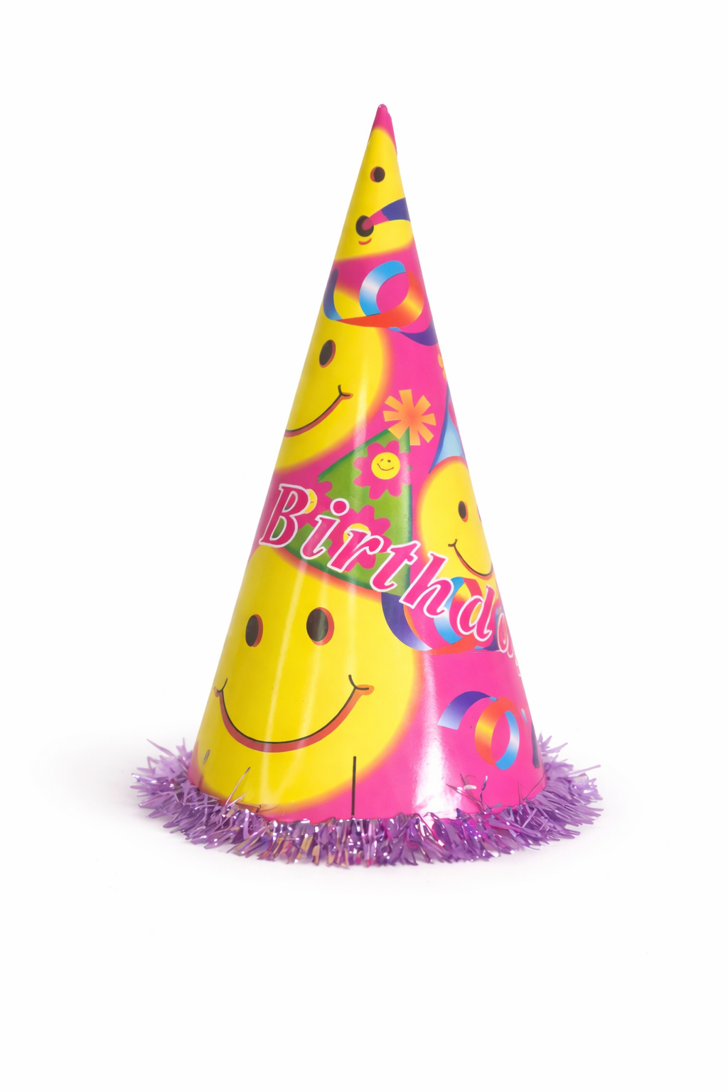 GORRO CONO GRANDE CON FLECOS