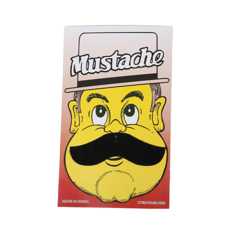 BIGOTE MUSTACHE NEGRO