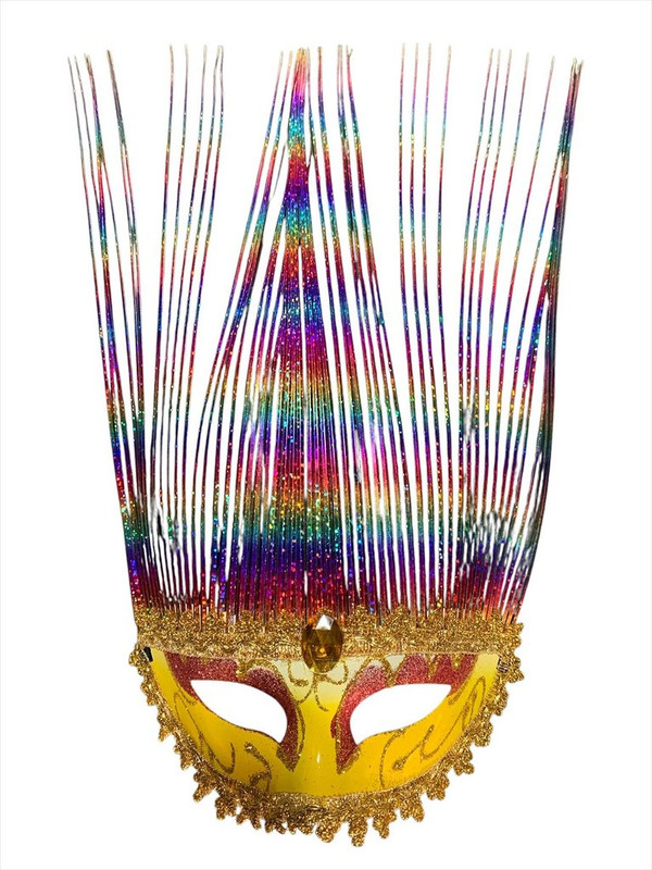 ANTIFAZ RIGIDO PINCHOS DE COLORES