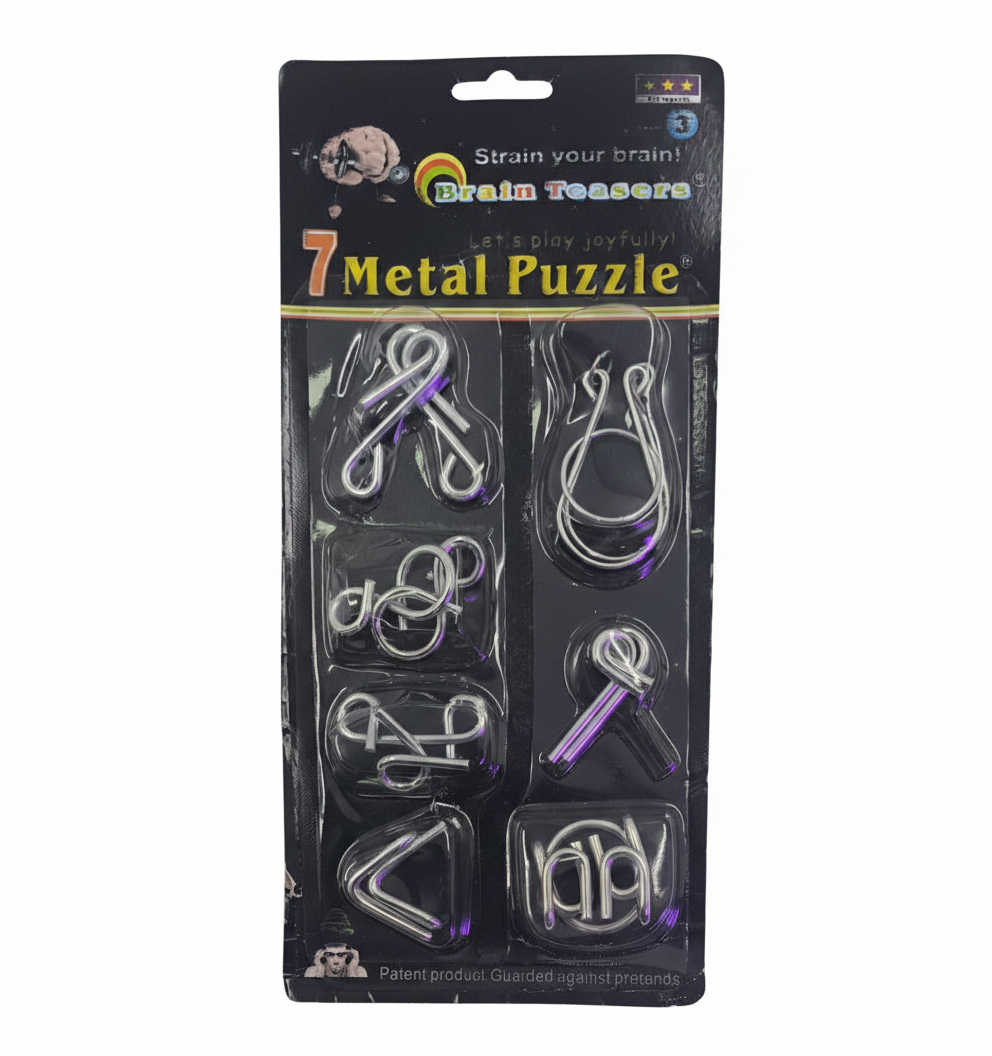 BLISTER DE ROMPECABEZAS METAL