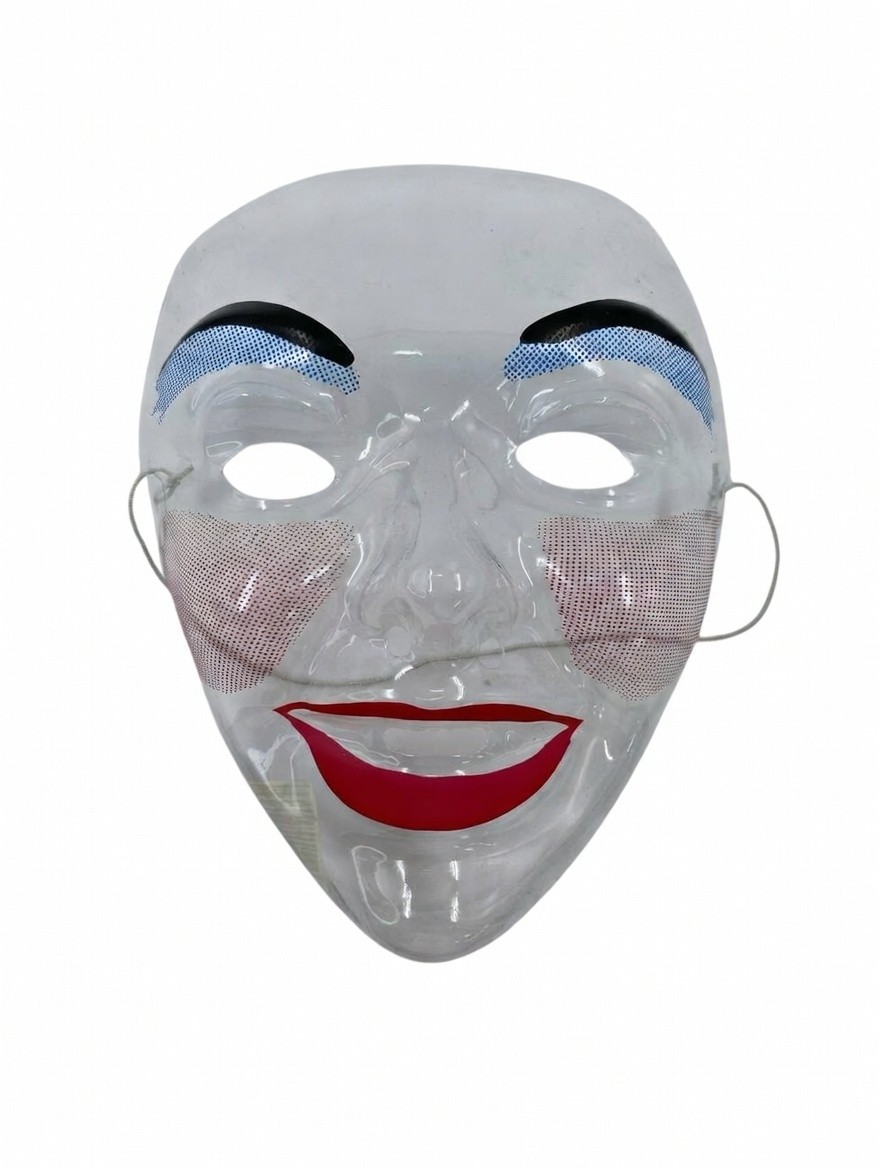MASCARA PLASTICA TRANSPARENTE MUJER/HOMBRE