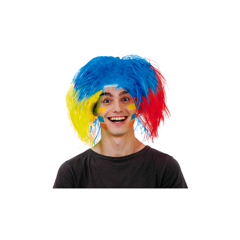 PELUCA TRICOLOR