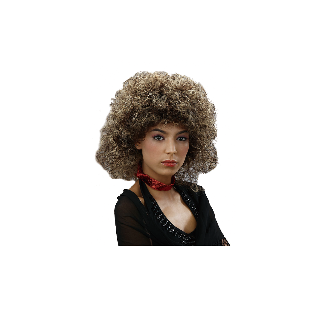 PELUCA AFRO MARRON FMUN0003.2