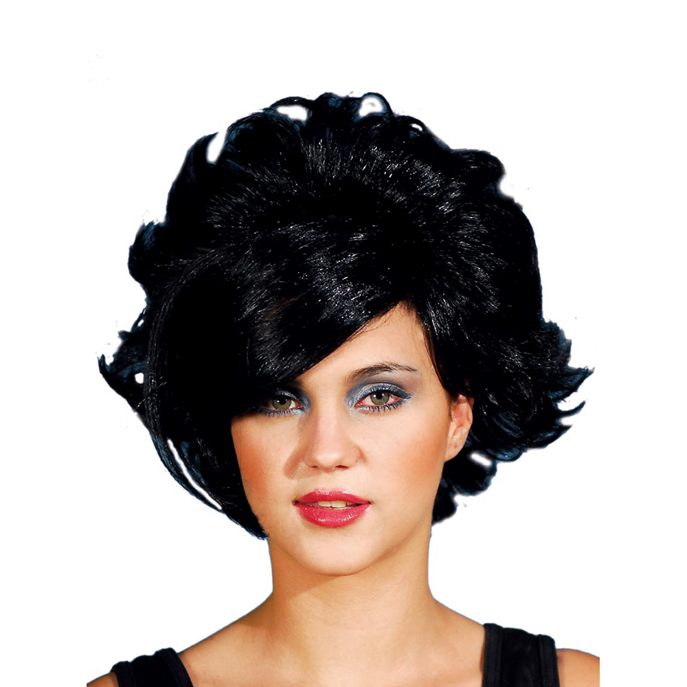 PELUCA CORTA PEINADO NEGRO
