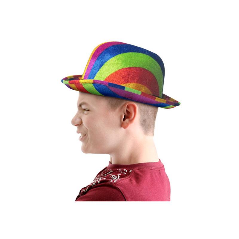 SOMBRERO COPA REDONDO ARCOIRIS
