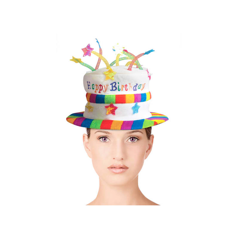 GORRO TORTA DE COLORES