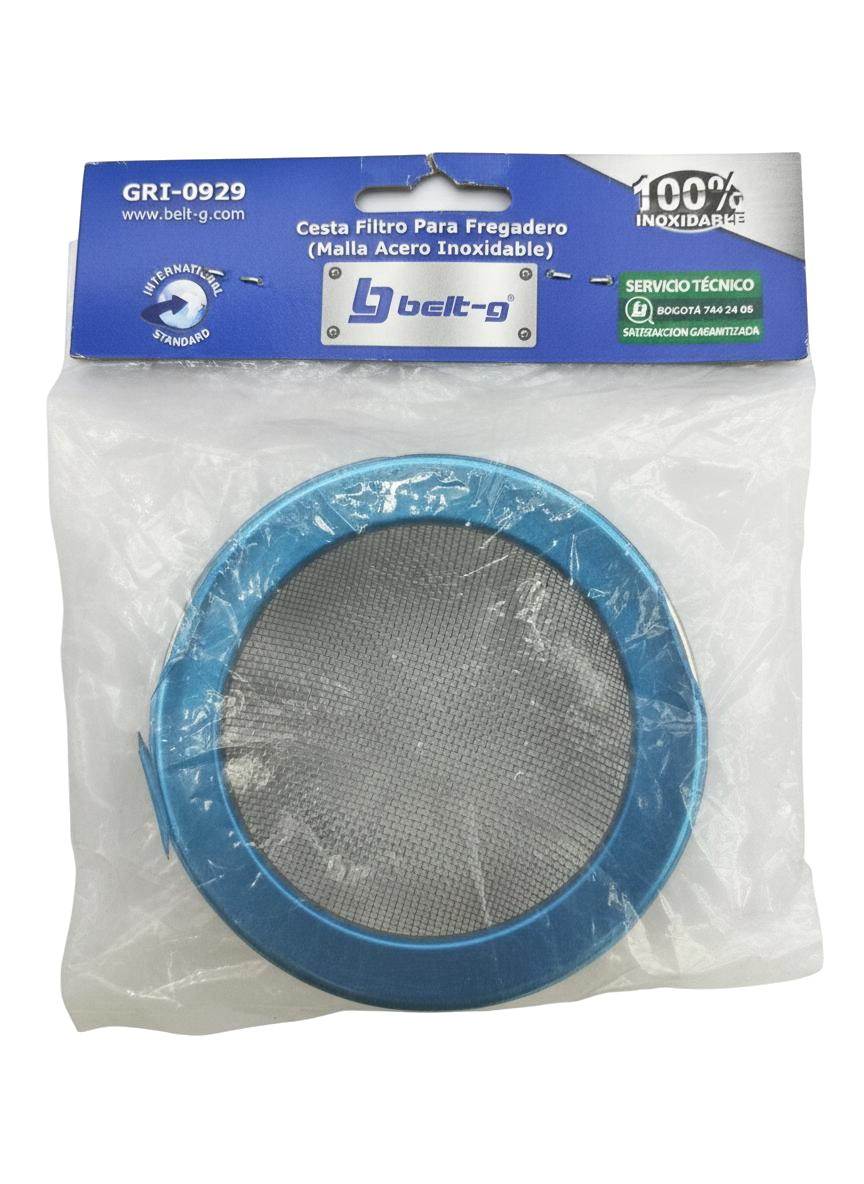 CESTA FLTR P/FREG MALLA ACE INOX BELT-G