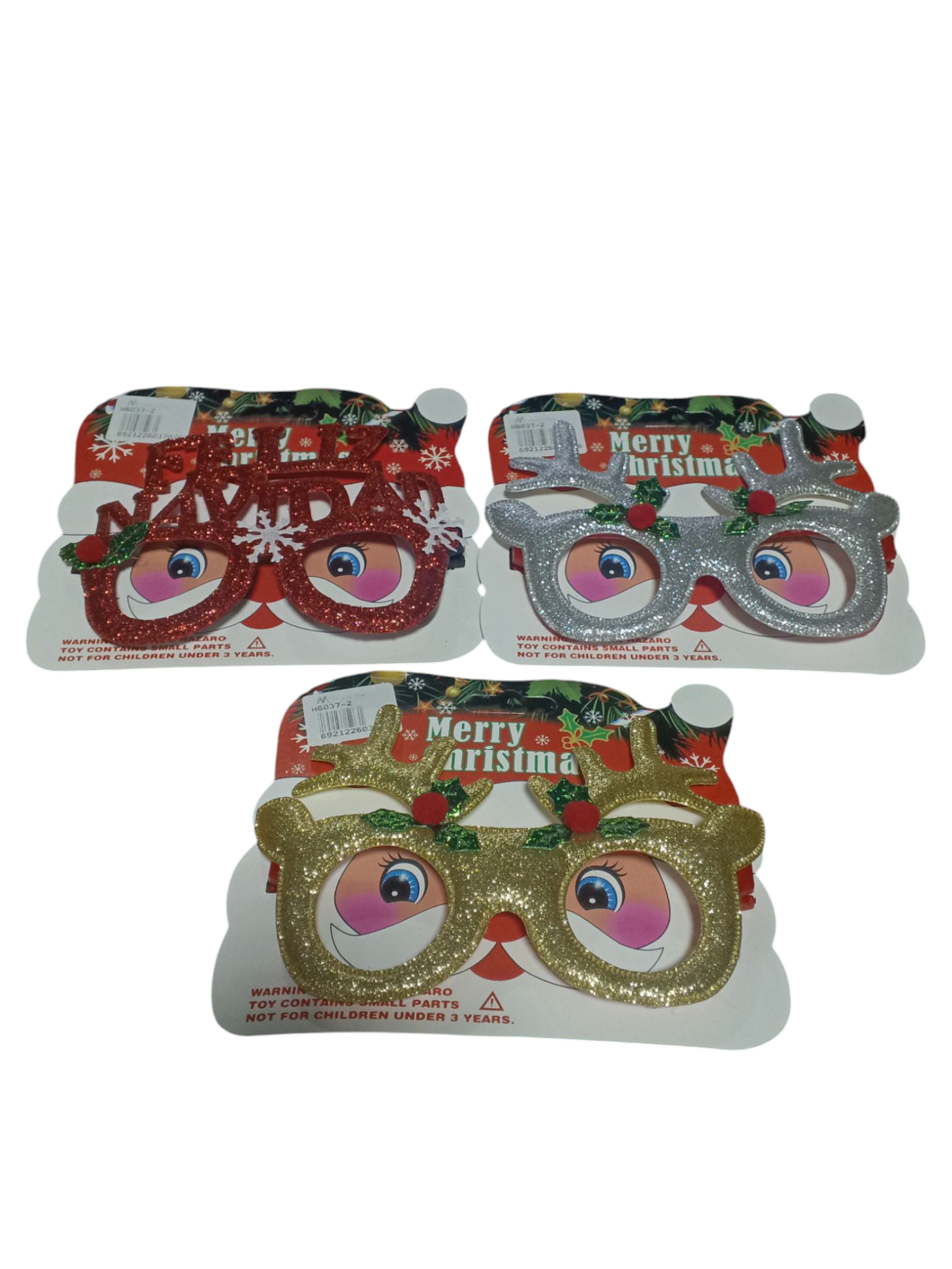 LENTES FELIZ NAVIDAD