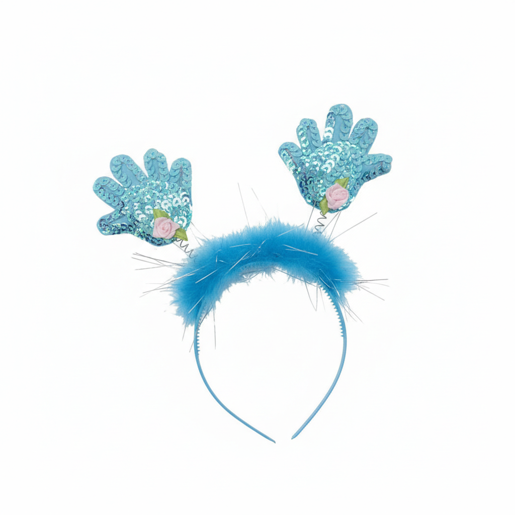 CINTILLO MANOS LENTEJUELAS