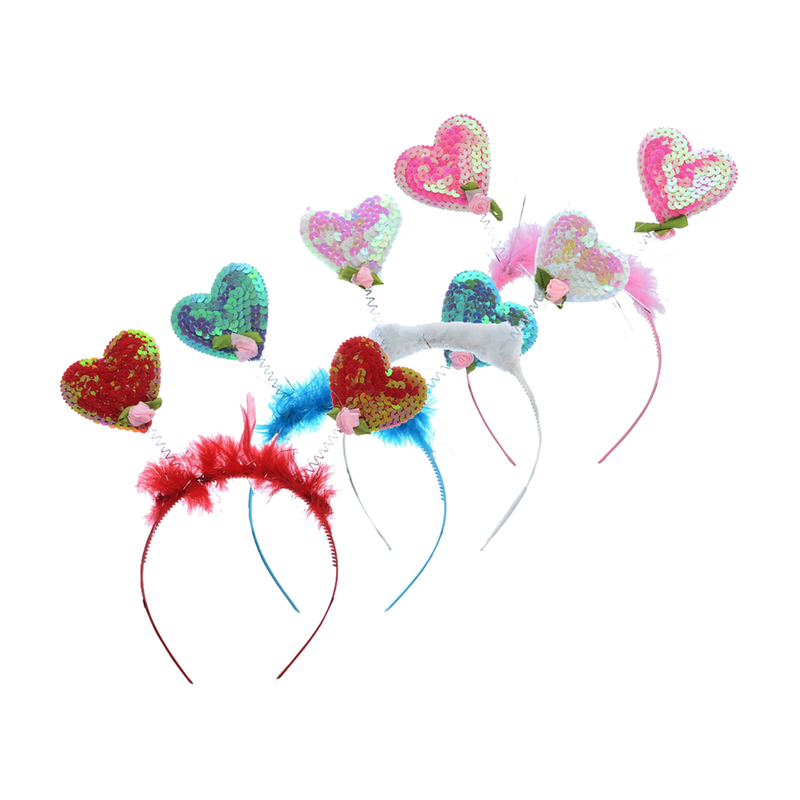 CINTILLO CORAZON LENTEJUELAS