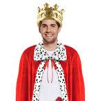 CAPA REY DALMATA ROJO