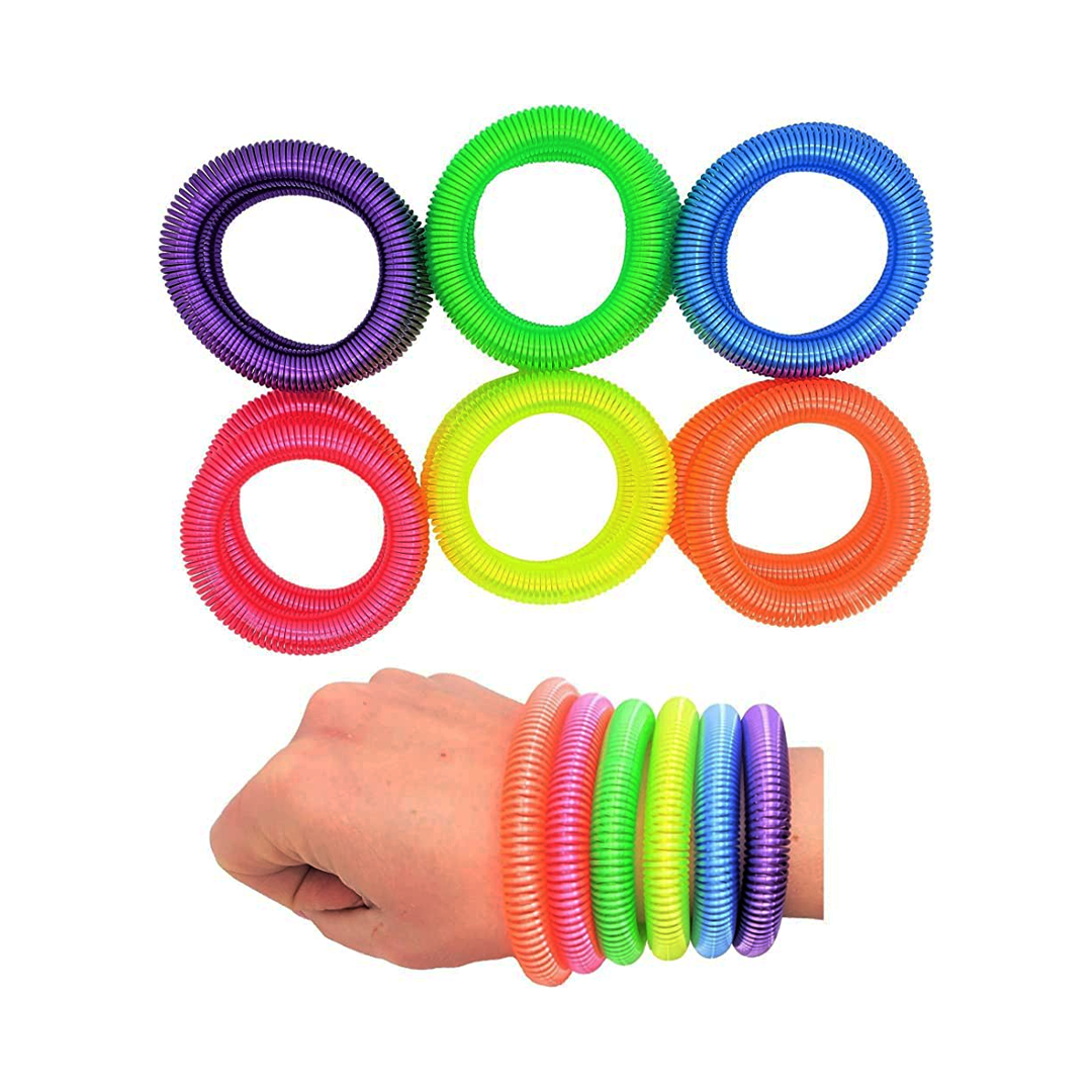 PULSERAS ACORDEON VARIADAS