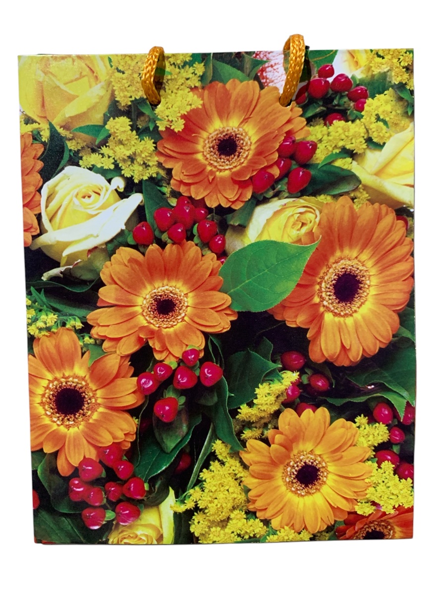 BOLSAS DE REGALO FLORES T XS