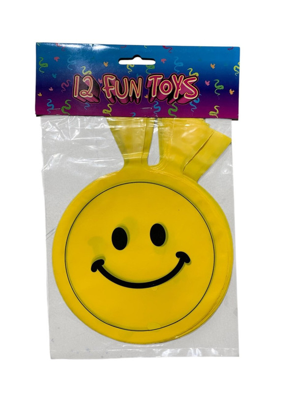 GLOBOS CARITA FELIZ 20 UNID