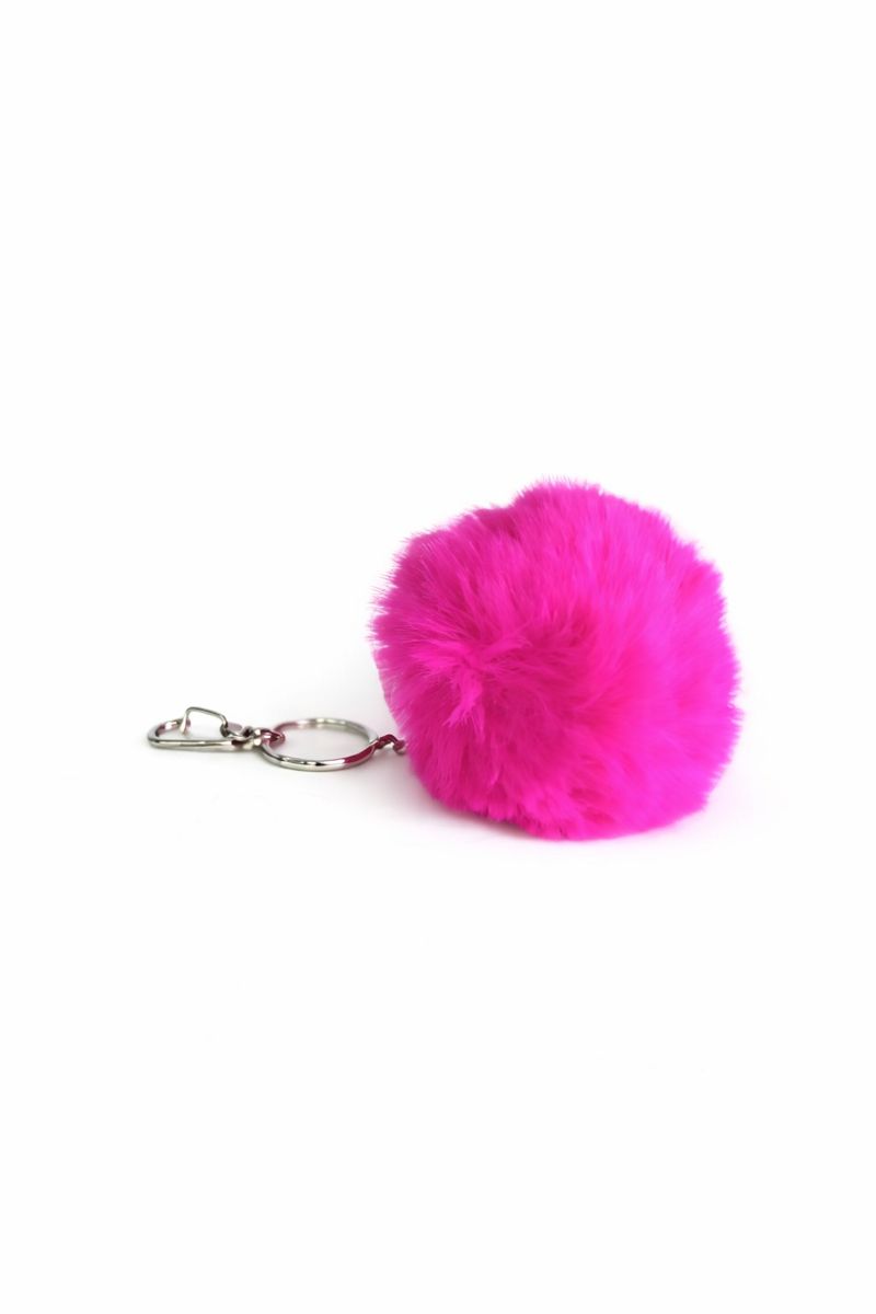 LLAVEROS DE POMPON