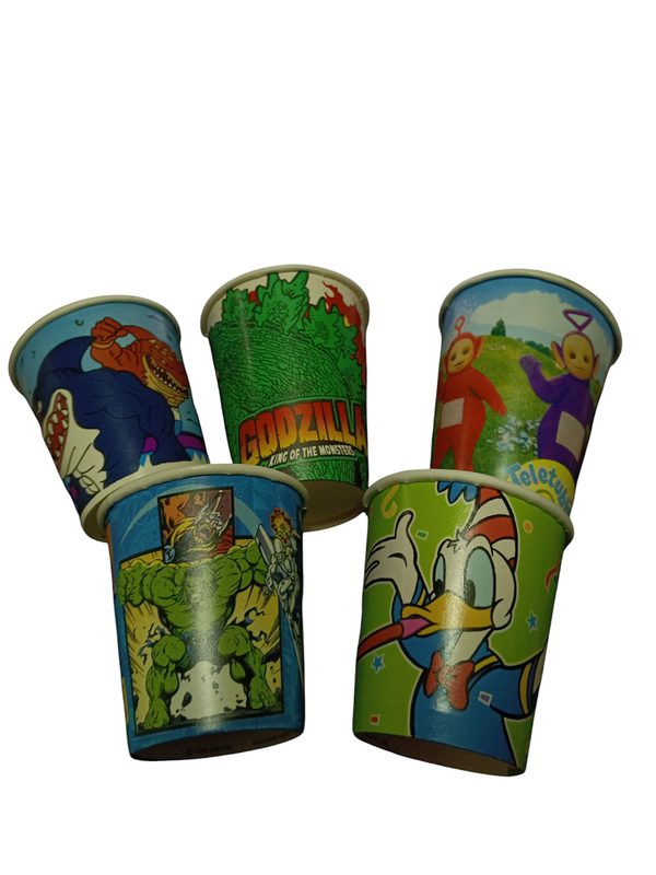 VASOS PLASTICOS PATO DONALD PAQ 8UNID