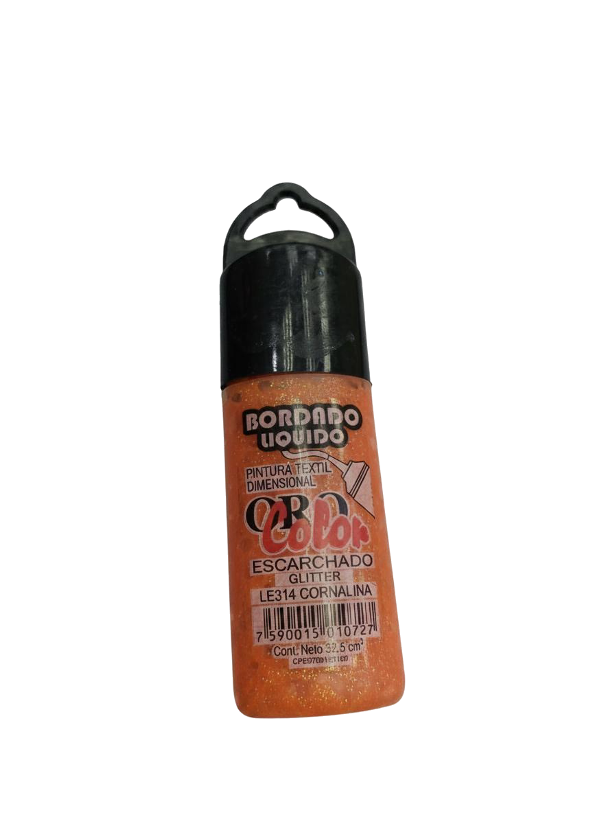 BORDADO LIQ ESC CORNALINA 32ML ORO COL