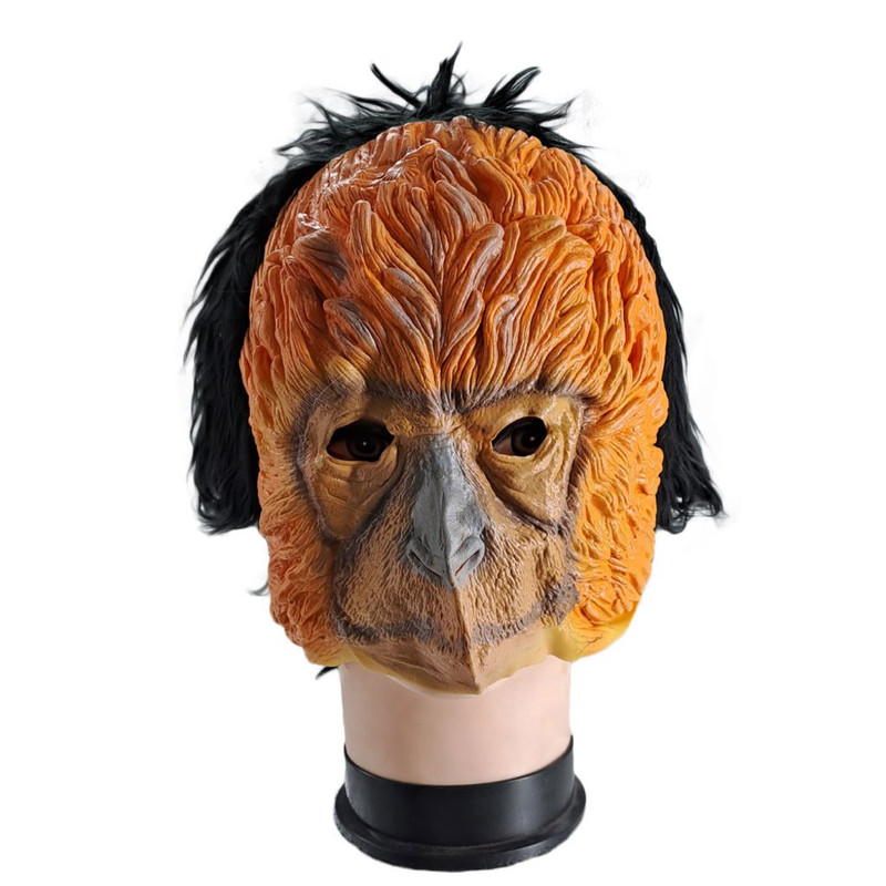 MASCARA LATEX MONO SENCILLA NARANJA