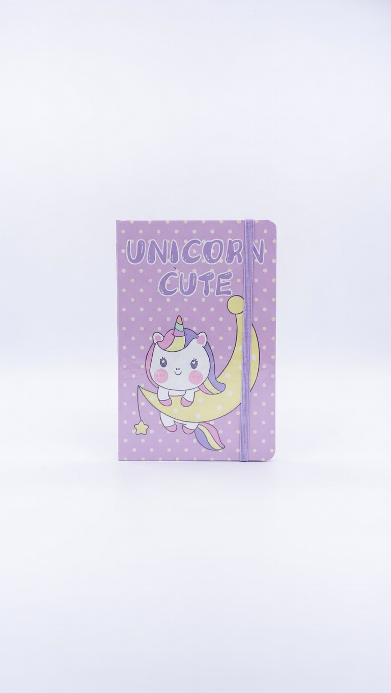 LIBRETA DE APUNTES 1L/80H UNICORNEO WEIBO
