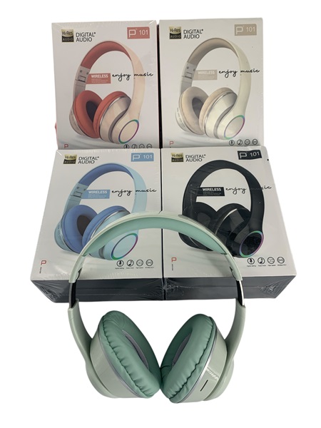 AUDIFONO INALAMBRICO ,MICRO SD/AUX LINE IN,LED ACOLCHONADA