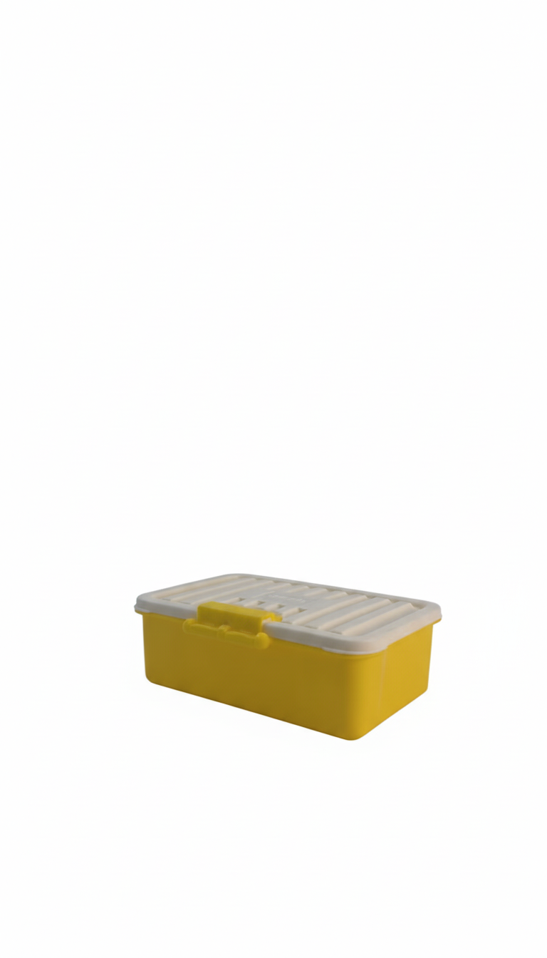 MINI CONTENEDOR PLASTICO TAPA 110*78*30 MM