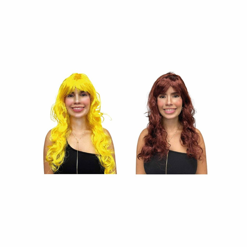 PELUCA ONDULADA CON POLLINA