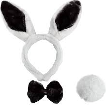 SET CONEJA BLANC/ROSAD Y BLANC/NEGR