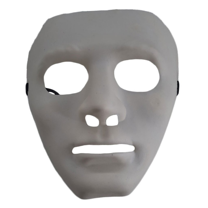 MASCARA PLASTICA BLANCA MMF0025