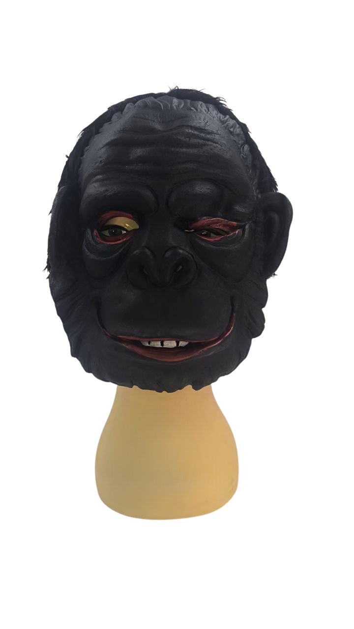 MASCARA LATEX GORILLA BOCA ABIERTA