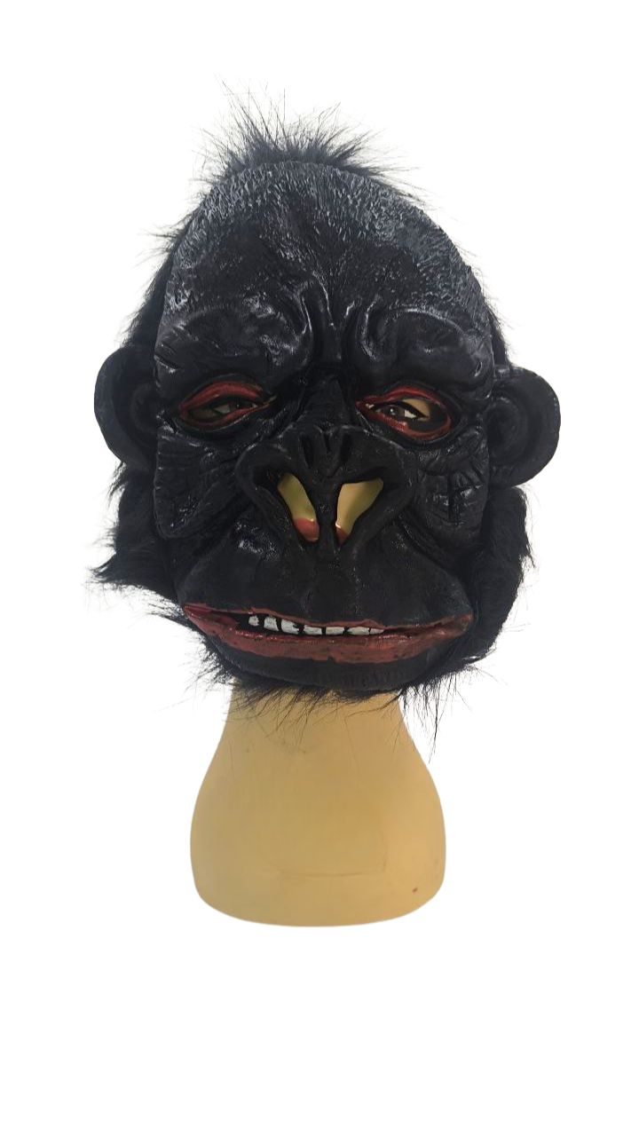 MASCARA LATEX GORILLA BOCA ABIERTA
