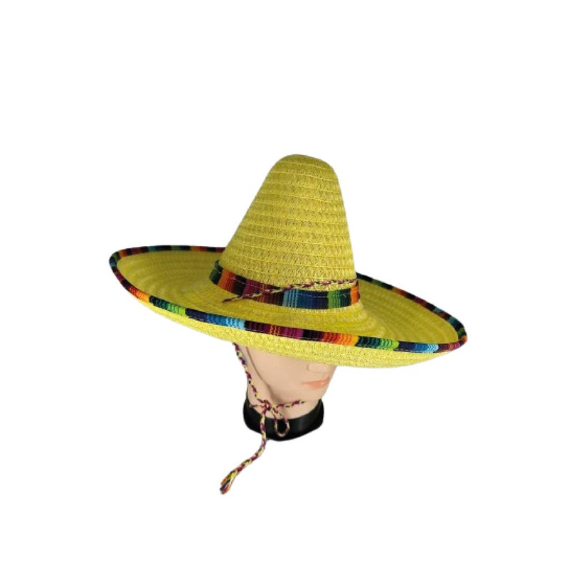 SOMBRERO MEXICANO AMARILLO