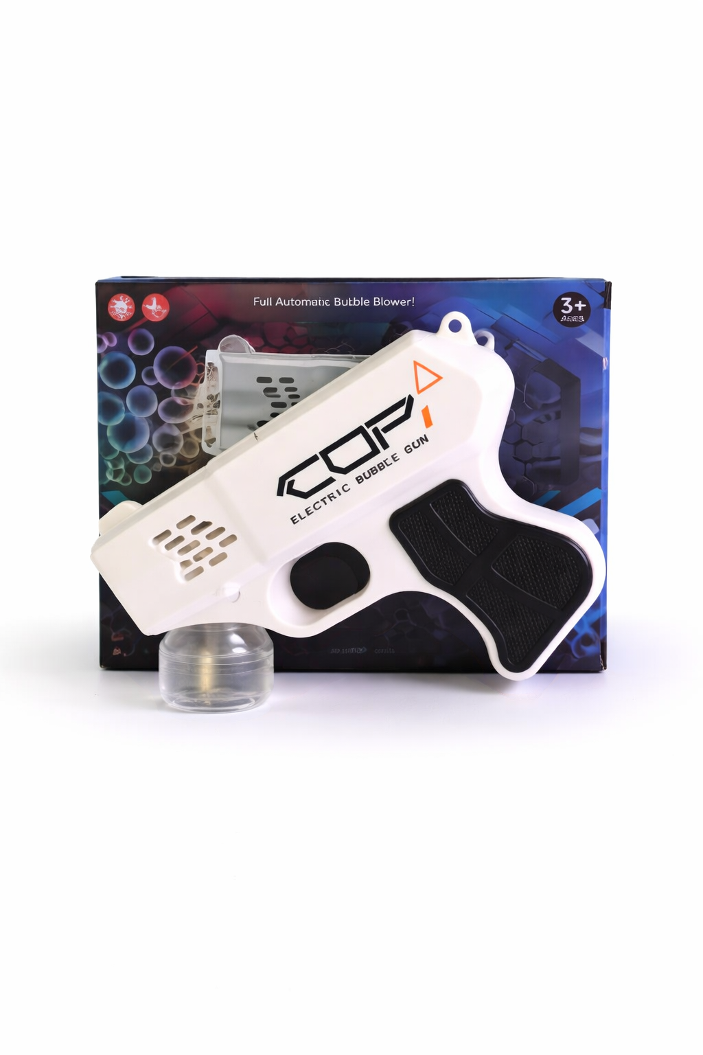 PISTOLA DE BURBUJAS ELECTRICA 14*10CM