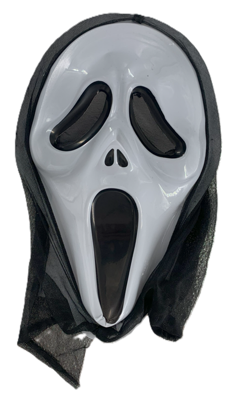 MASCARA SCREAM  PLASTICA CON TELA