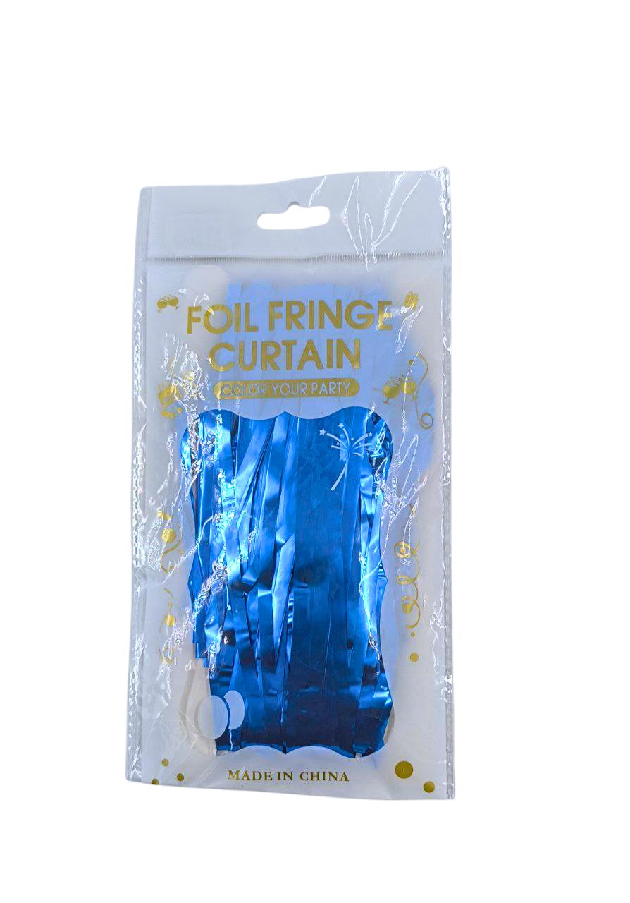 CORTINA UNICOLOR METALIZADA