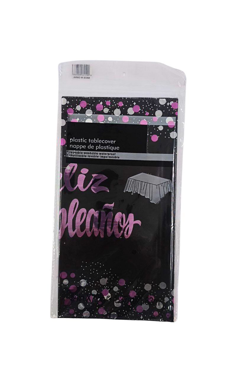 MANTELES ESTAMPADO FELIZ CUMPLEAÑOS