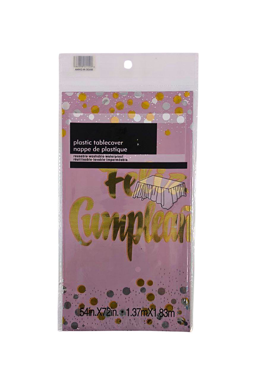 MANTELES ESTAMPADO FELIZ CUMPLEAÑOS