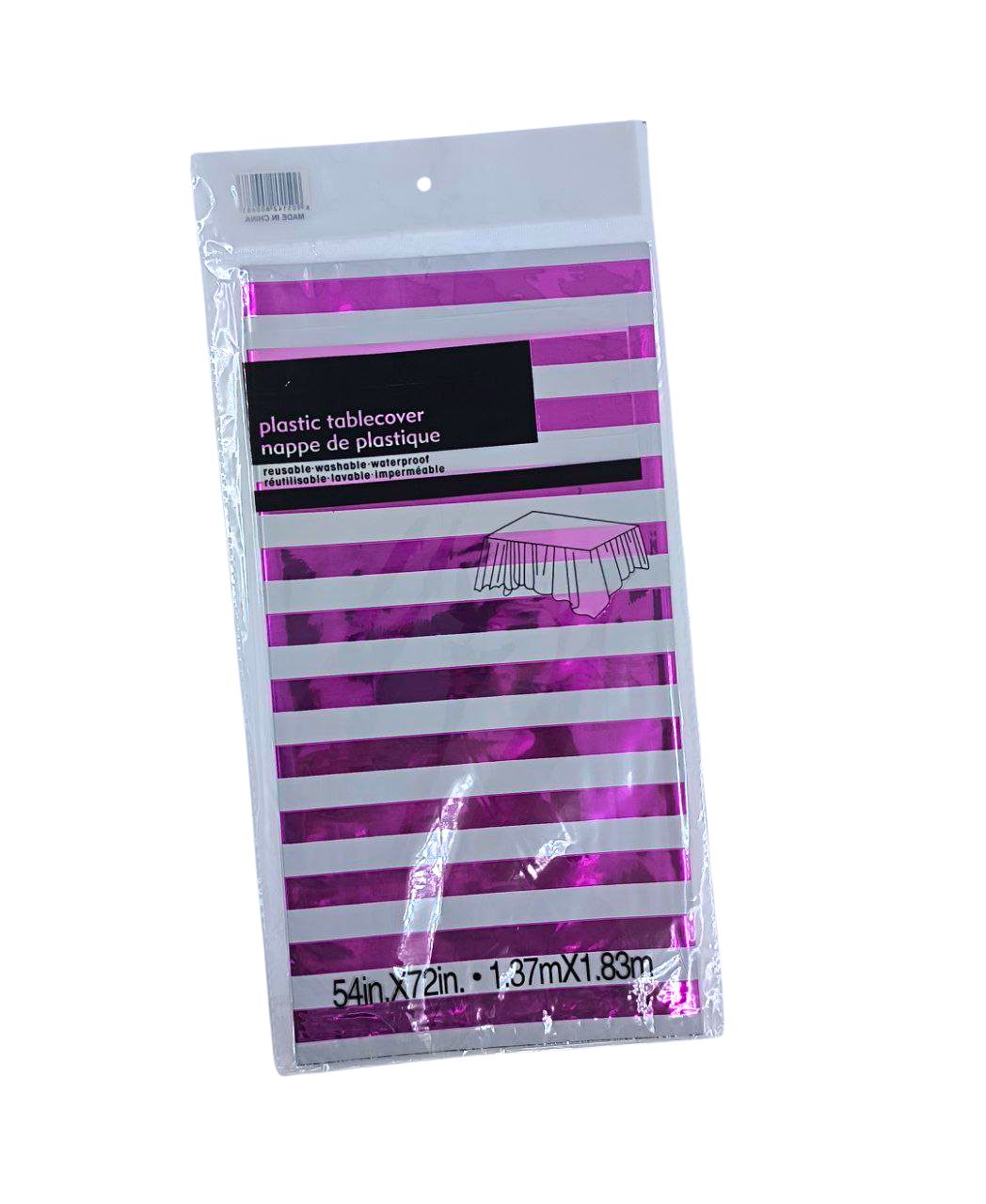 MANTEL ESTAMPADO DE RAYAS