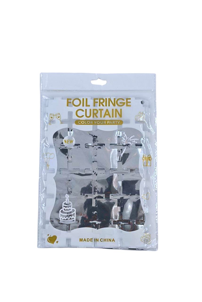 CORTINA GEOMETRICA METALIZADA