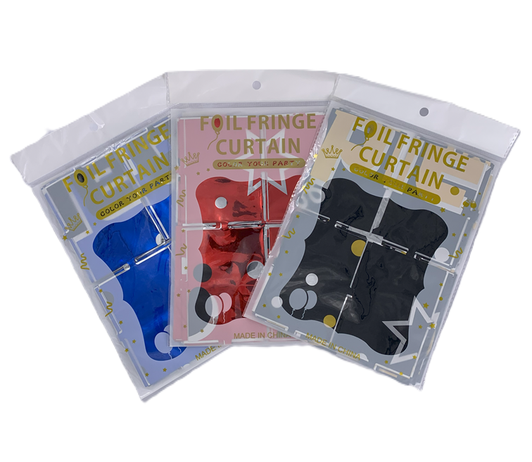 CORTINA GEOMETRICA METALIZADA