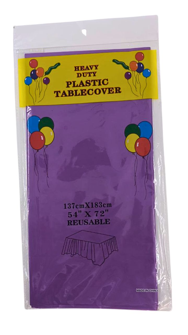 MANTEL PLASTICO UNICOLOR